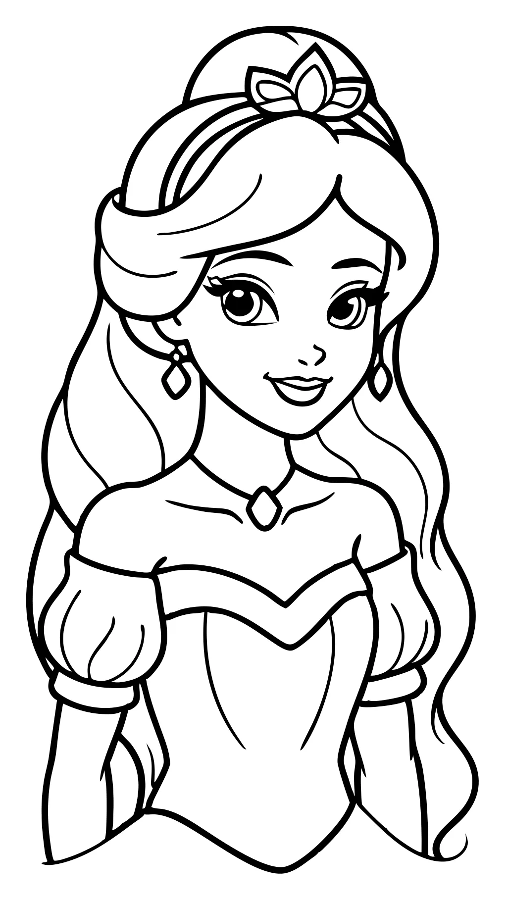 coloriages de princesses Disney